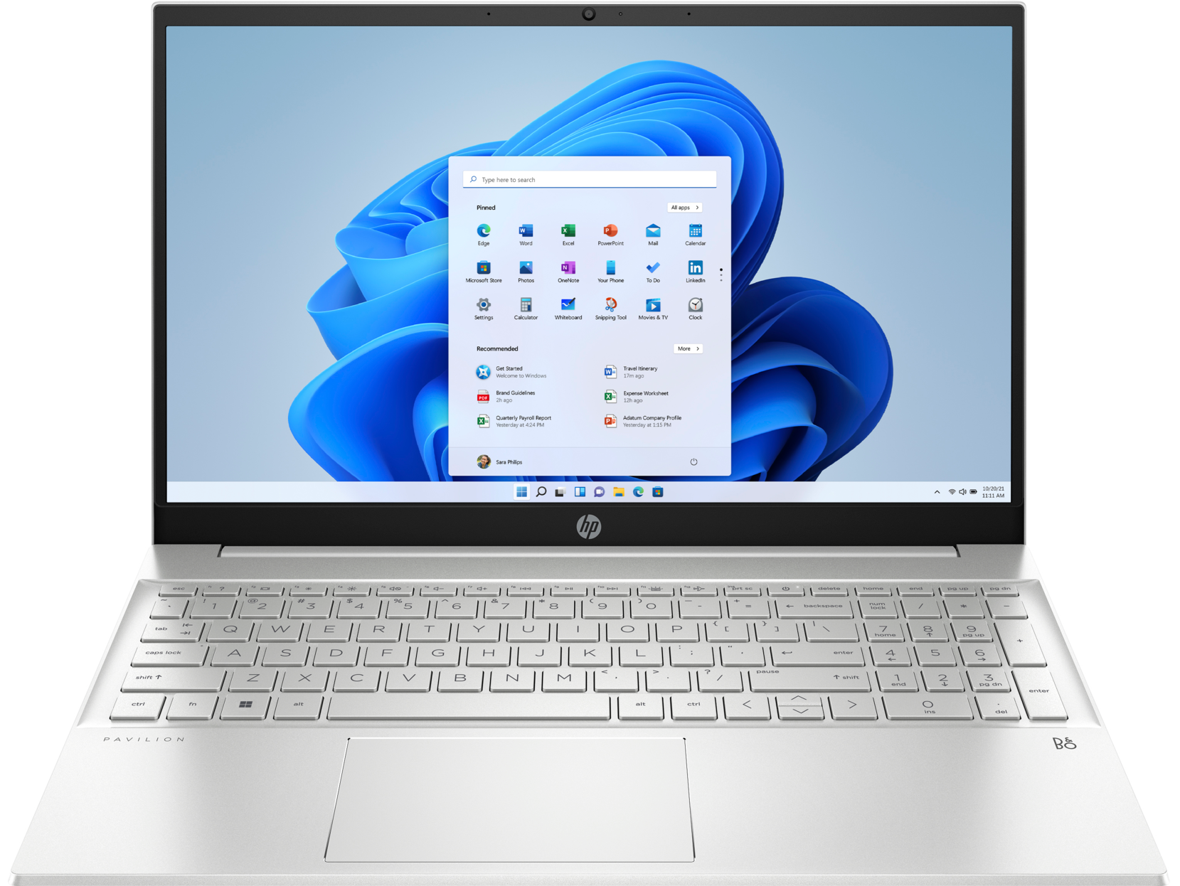 Laptop HP Pavilion 15 7C0Q7PA i5-1235U | 8GB | 256GB | Iris Xe Graphics | Win11 - Hàng chính hãng
