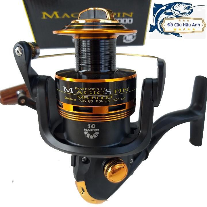 Máy câu cá Yolo Magic Spin 3000 - 6000 siêu khỏe chất lượng cao