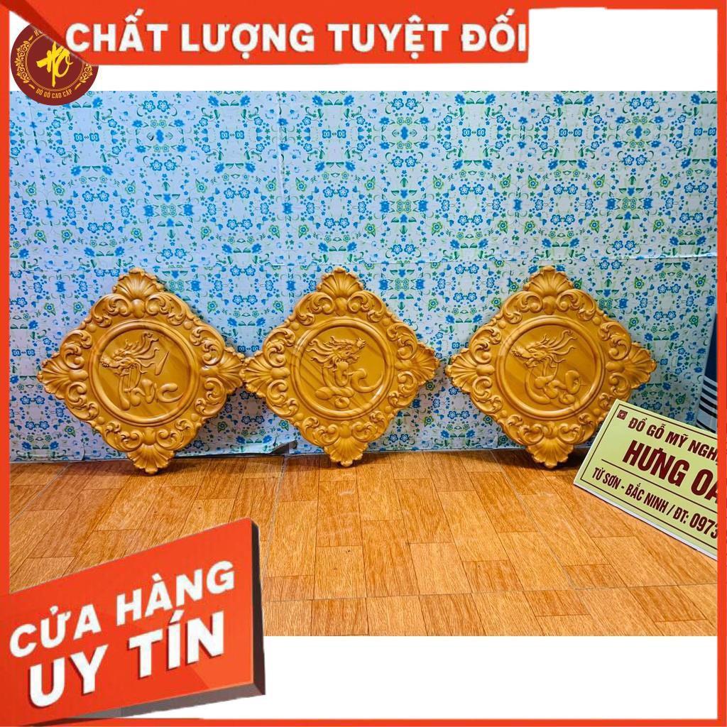 Tranh gỗ chữ Phúc Lộc Thọ gỗ thông - Tranh gỗ treo tường