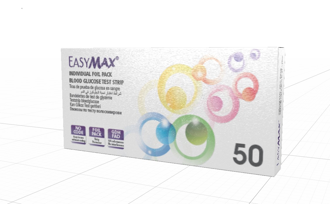 Que thử đường huyết EasyMax Hộp 50 que