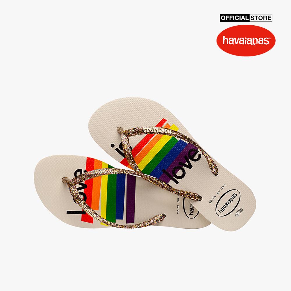 HAVAIANAS - Dép kẹp nữ Slim Pride II 4147797-0