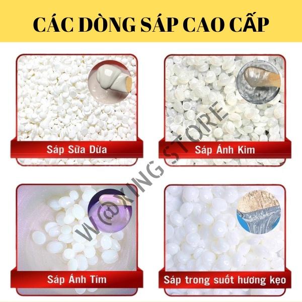 100G Sáp wax lông nóng wax beans cao cấp + Mỡ trăn dưỡng da + tặng kèm que gỗ