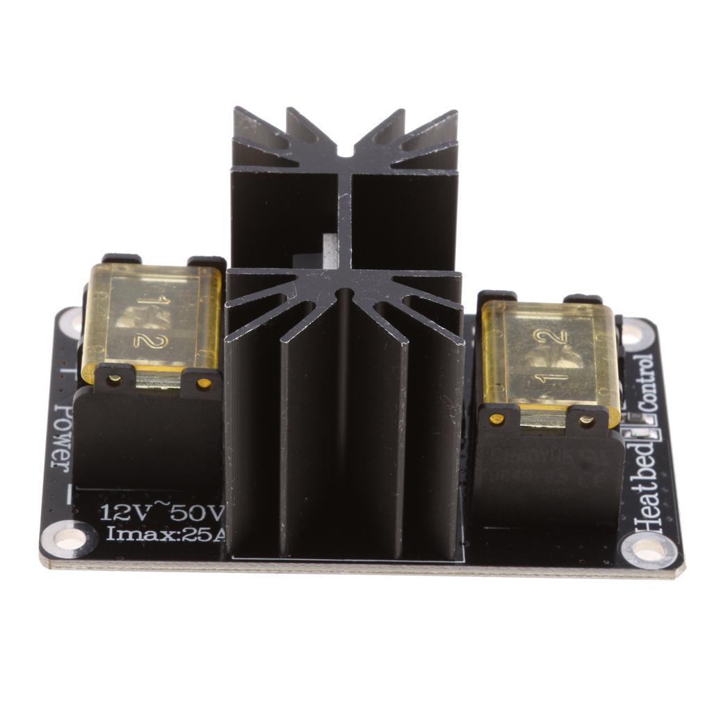 3D Printer Heated Bed High Power Extension Module MOS Tube Load Current 25A