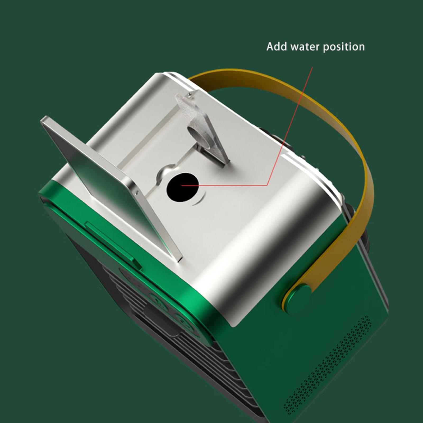 USB Air Conditioner Fan Air Cooler 3 Fan Speed Humidifier Purifier