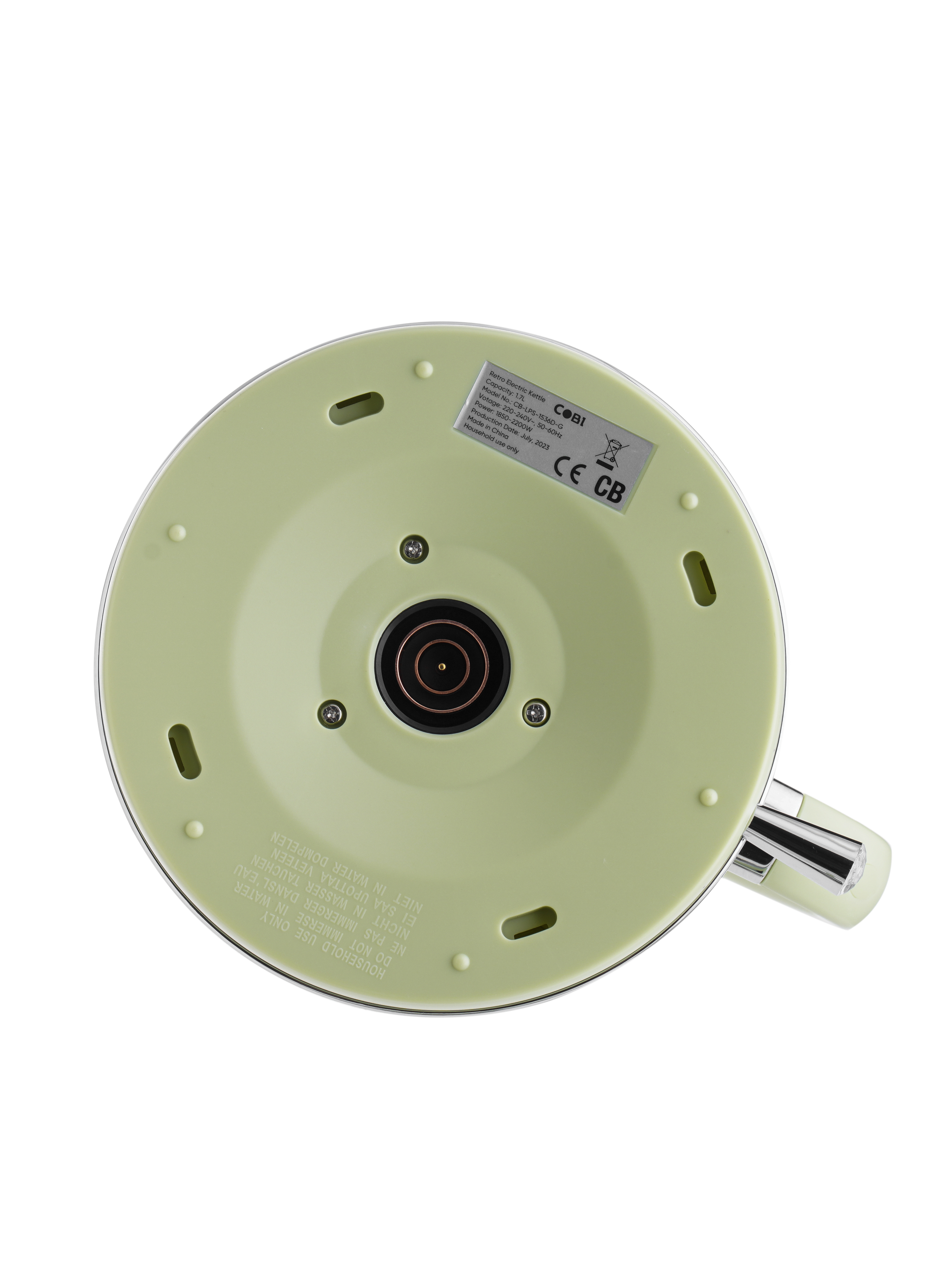 Ấm đun siêu tốc retro COBI 1.7L - Thiết kế cổ điển, đun nước nhanh, tiện lợi - Hàng nhập khẩu chính hãng