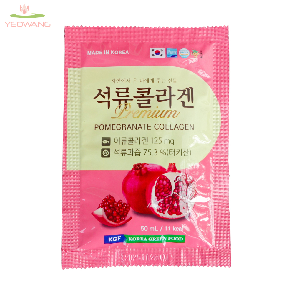 Nước Collagen Lựu Cao Cấp Hàn Quốc - Premium Pomegranate Collagen - Hộp 20 gói x 50ml/gói
