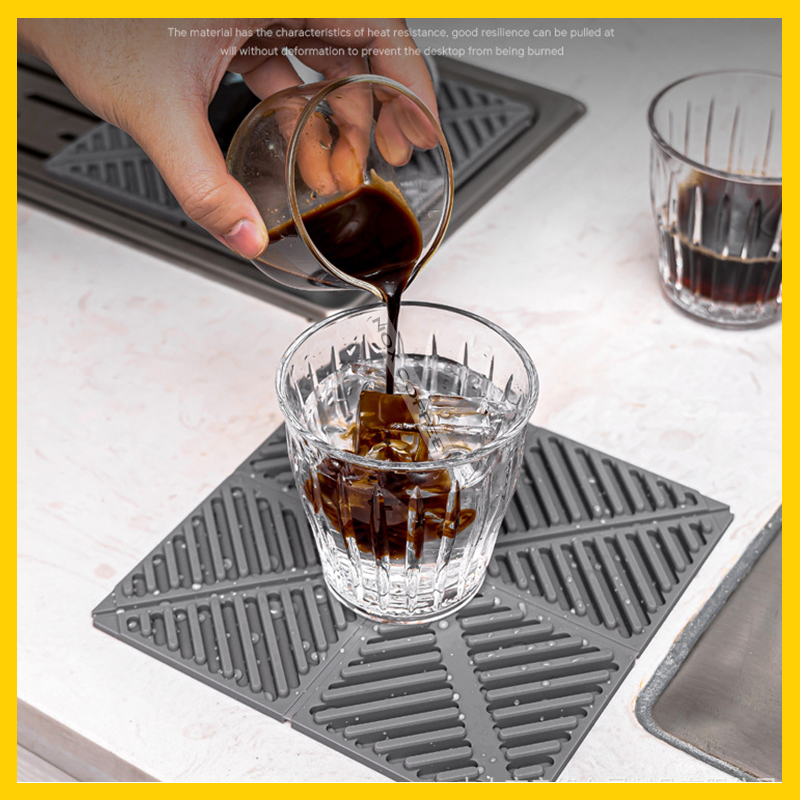 Thảm Lót Cao Su Quầy Bar Có Thể Gấp Gọn
