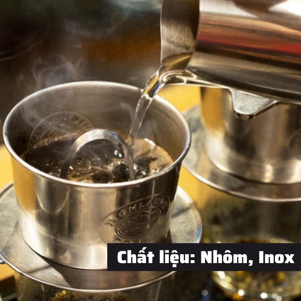 Phin pha cà phê Inox cao cấp cafe rang xay phin nhôm trung nguyên giữ nguyên hương vị đậm đà phin Việt Nam