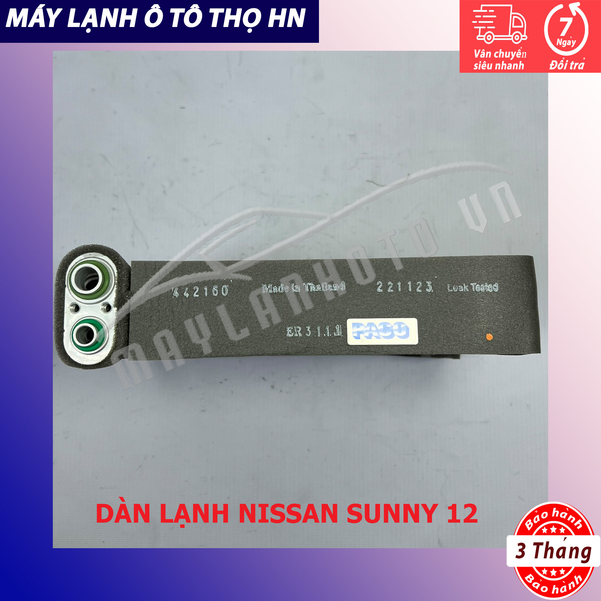 Dàn lạnh Nissan Sunny 2012 2013 2014 Hàng xịn Thái Lan 12 13 14