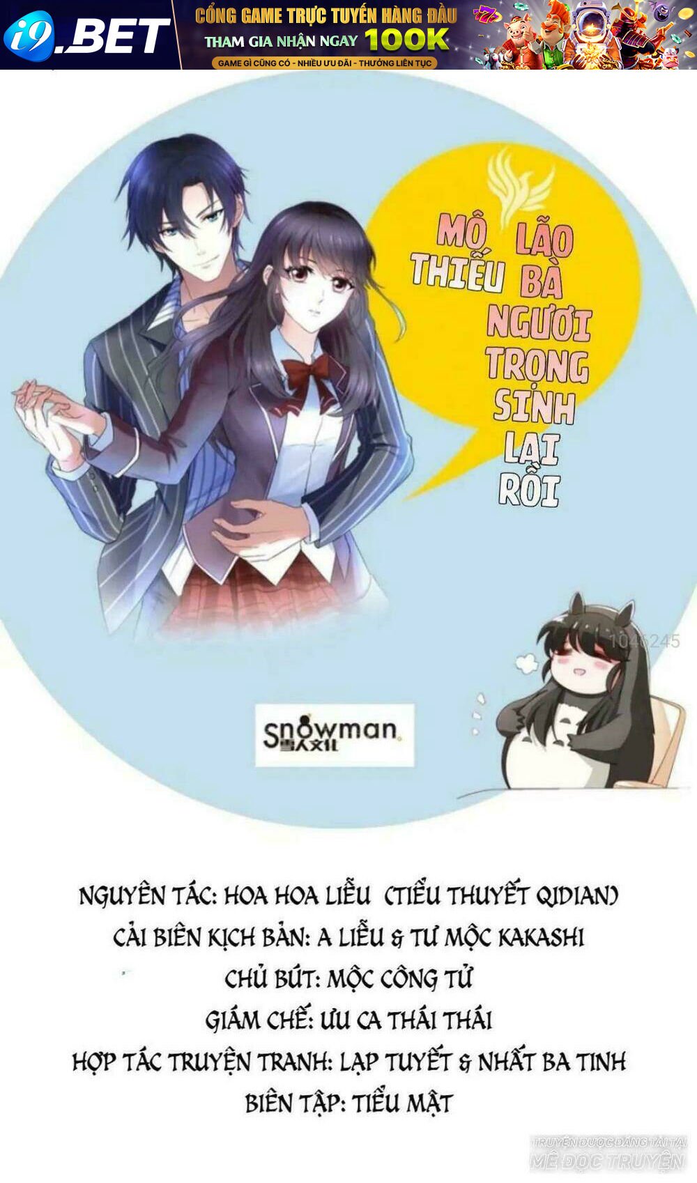 mộ thiếu, lão bà ngươi trọng sinh lại rồi! chapter 13 1