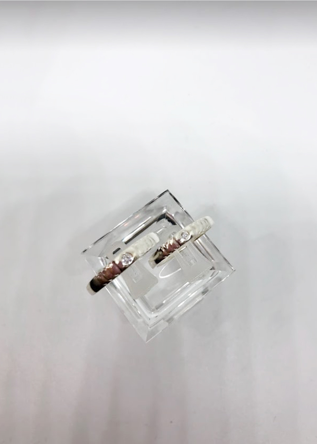 Nhẫn Đôi - Mẫu 06-NĐ0006 Cỡ Trung
