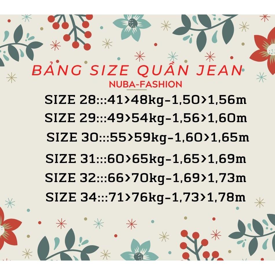 Quần jean nam cao cấp đẹp giá rẻ quần bò nuba 112