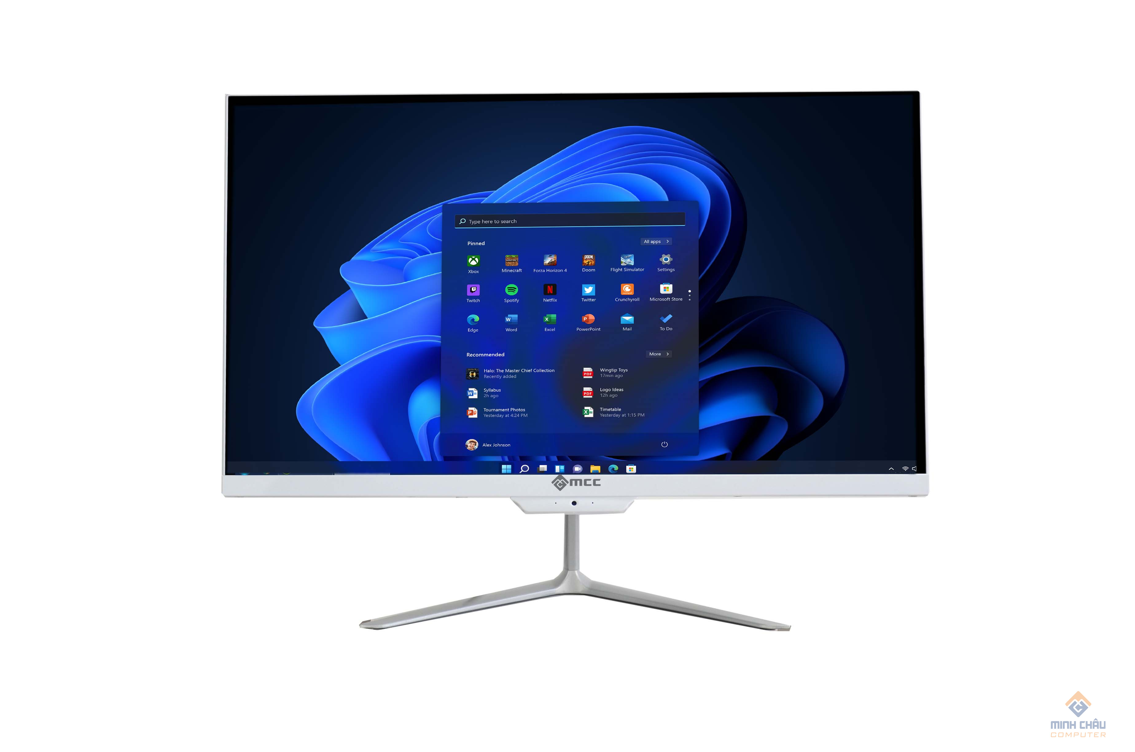 Bộ máy tính All-In-One MCC 3282P24 i3 3220, Ram 8G, SSD 240G, màn hình 24 inch Full HD (1920x1080) - Hàng chính hãng