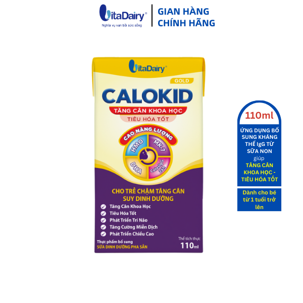 SBPS Calokid Gold 110ml ( lốc 4 hộp )