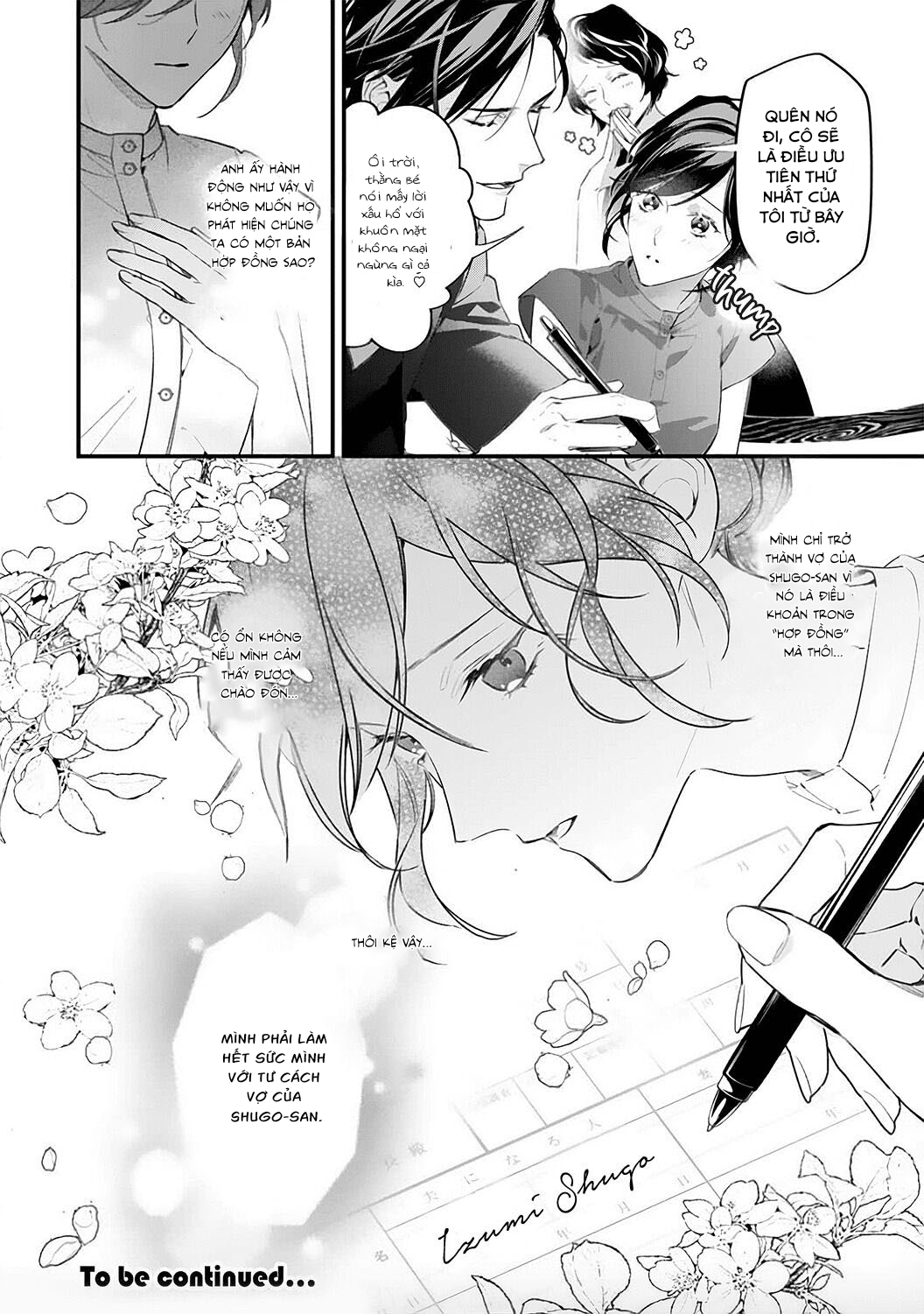 hợp đồng hôn nhân 1 tỷ yên ~ giám đốc kết hôn cùng thư ký chapter 2.5 14