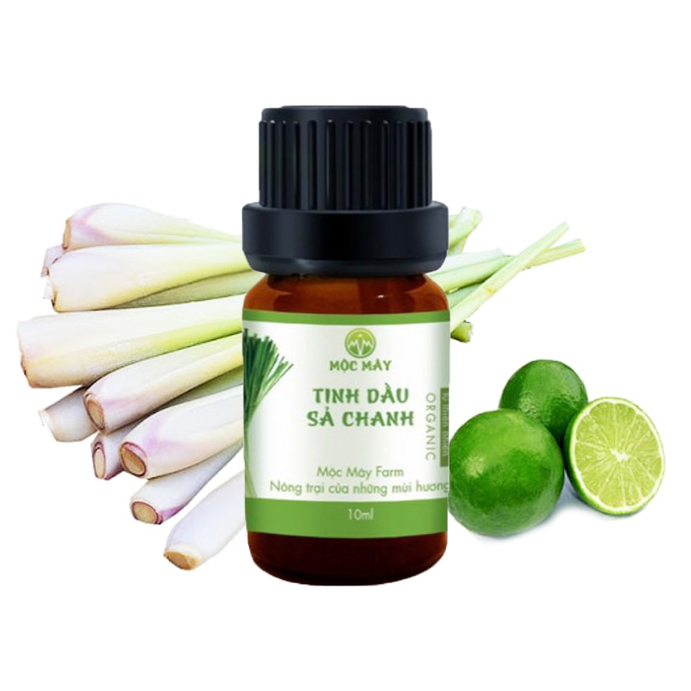 Tinh Dầu Sả Chanh Lemongrass Mộc Mây chai 10ml