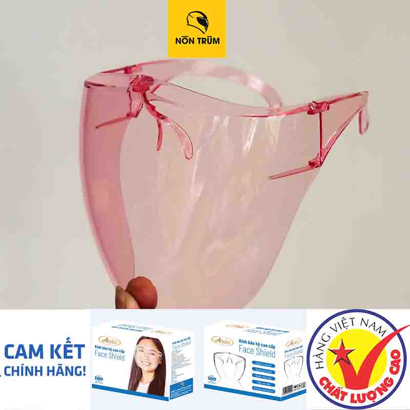 Kính face shield cao cấp ASIA chống giọt bắn, chống khói bụi chính hãng