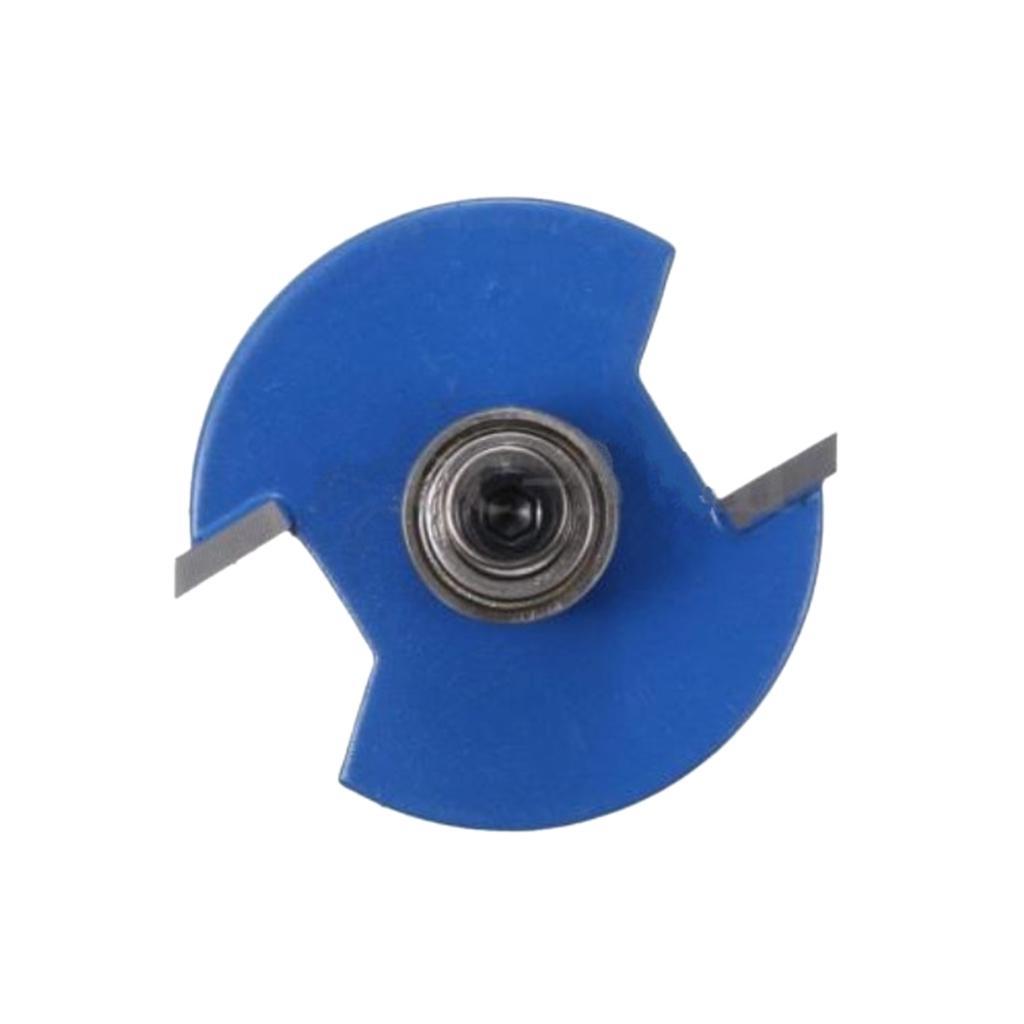 Woodworking Biscuit Joint Slot Cutter Jointing/Slotting Router Bit 1/4inch Shank