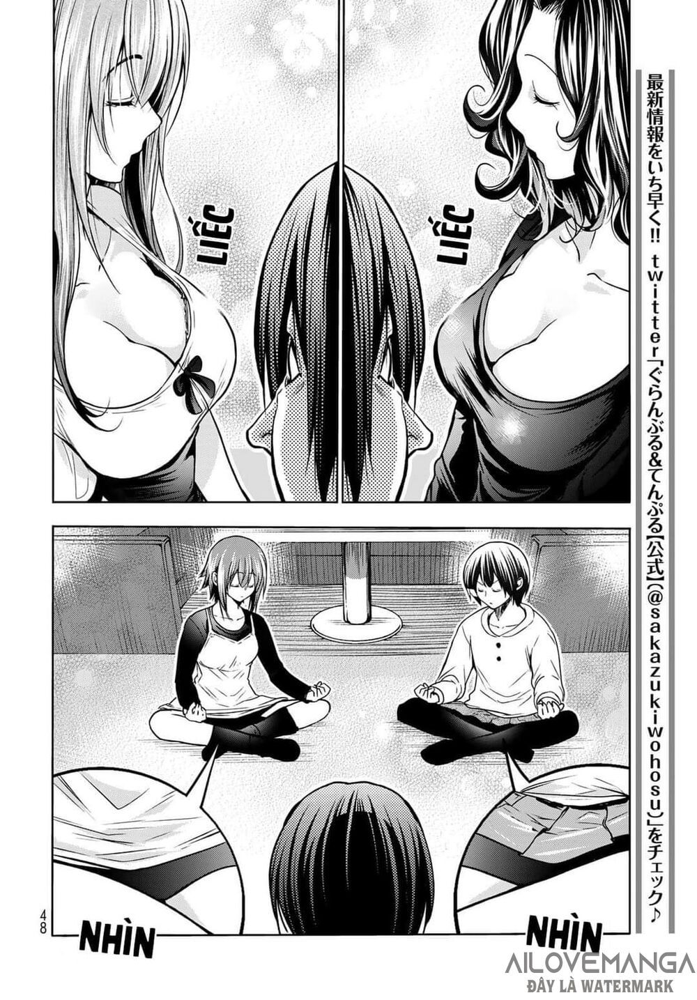 cô gái thích lặn - grand blue chapter 73.1 13