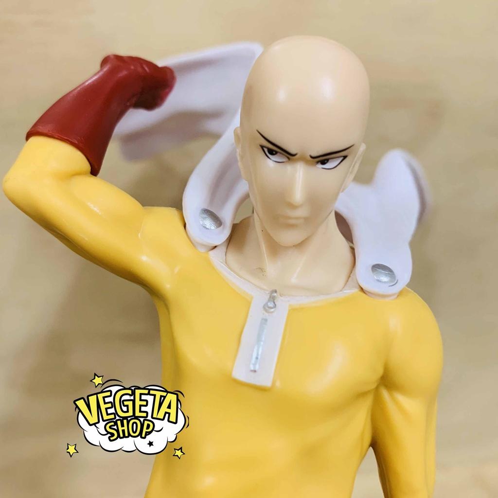 Mô hình One Punch Man - Saitama áo choàng hói mặt ngầu - Tatsumaki lốc xoáy kinh hoàng - Cao 21cm~23cm