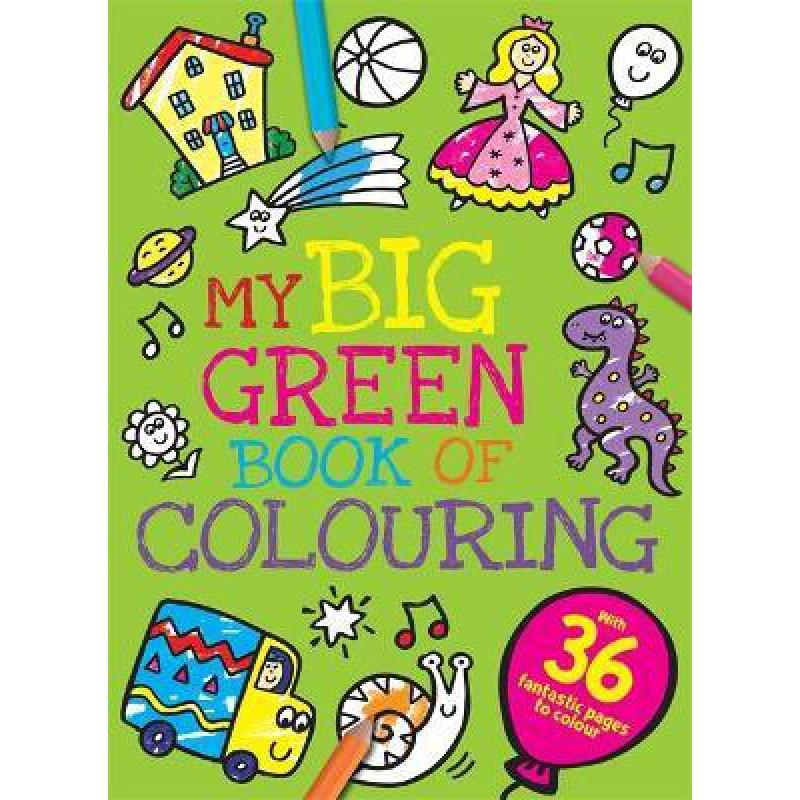 Sách tô màu My Big Green Book of Colouring
