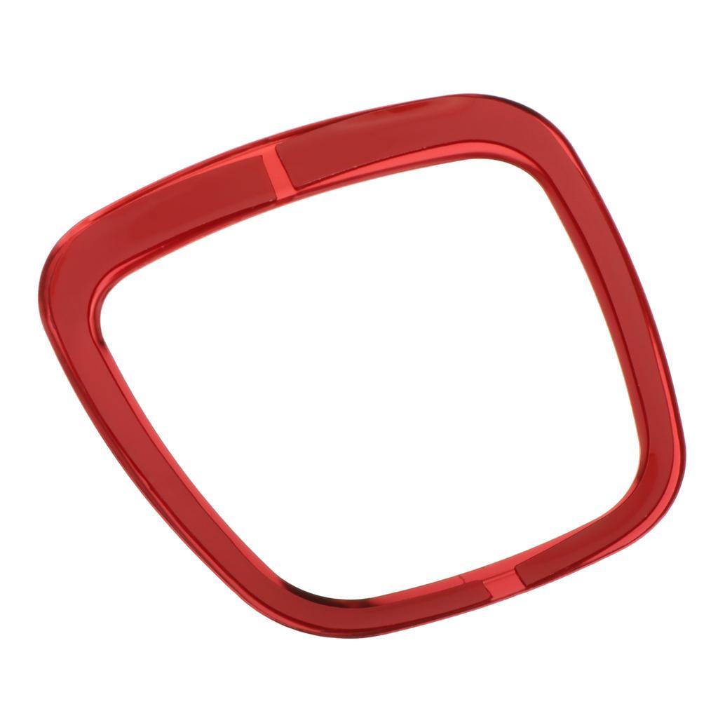Car Steering Wheel Center Decor  Trim for  A3 A4L A4 A6 C7 Red