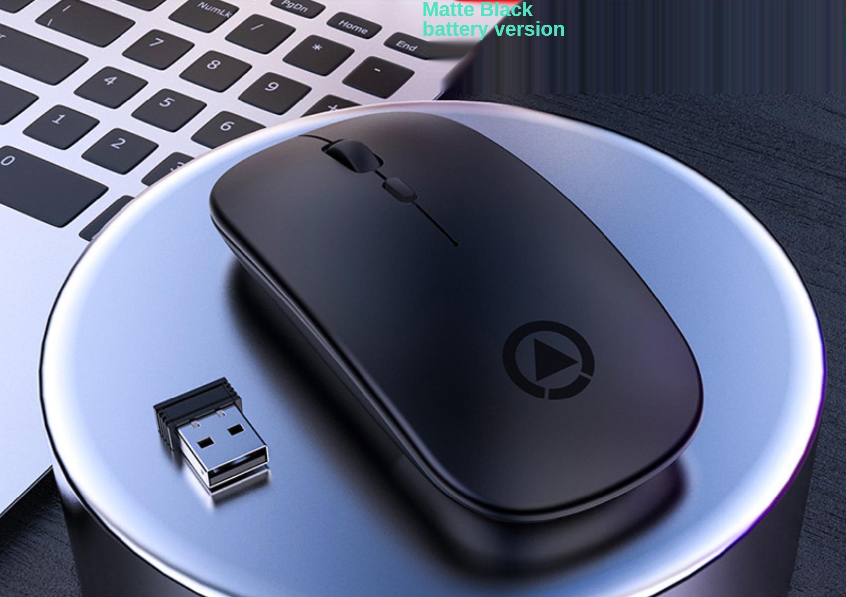 Sạc Không Dây, Sử Dụng An Toàn Màu Sắc Chuột Có Đèn Nền Cho Laptop PC Wirelesss Bluetooth Cho Laptop Mac