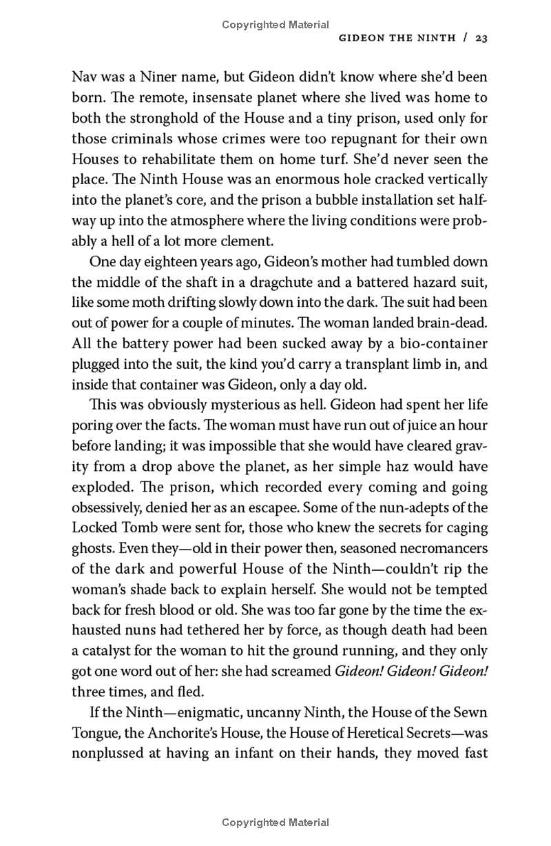 Gideon The Ninth (The Locked Tomb, Book 1)
