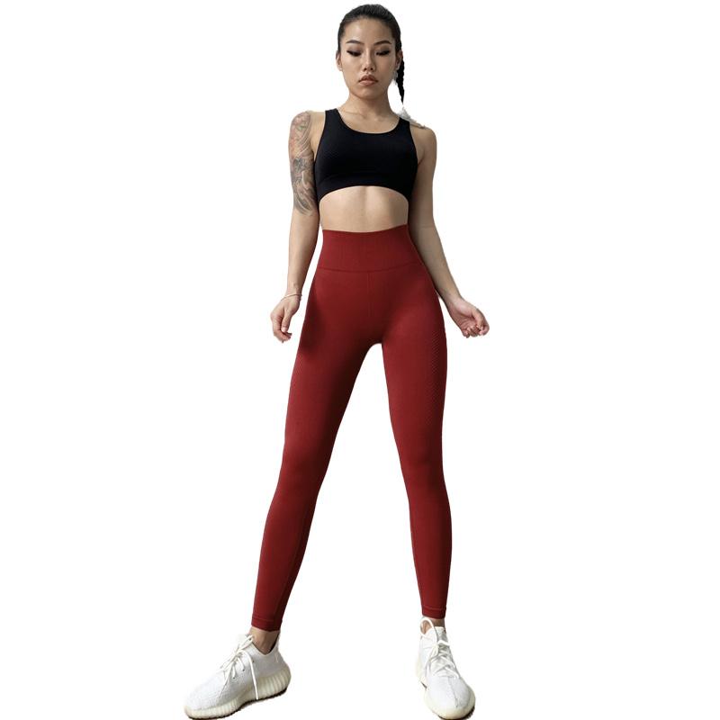 Tập Yoga Thể Dục Quần Legging Nữ Quần Lót Không Đường May Cho Nữ Áo Tập Gym Tập Thể Dục Quần Jogger Nữ Nylon Mắt Cá Chân-Chiều Dài Quần Nữ