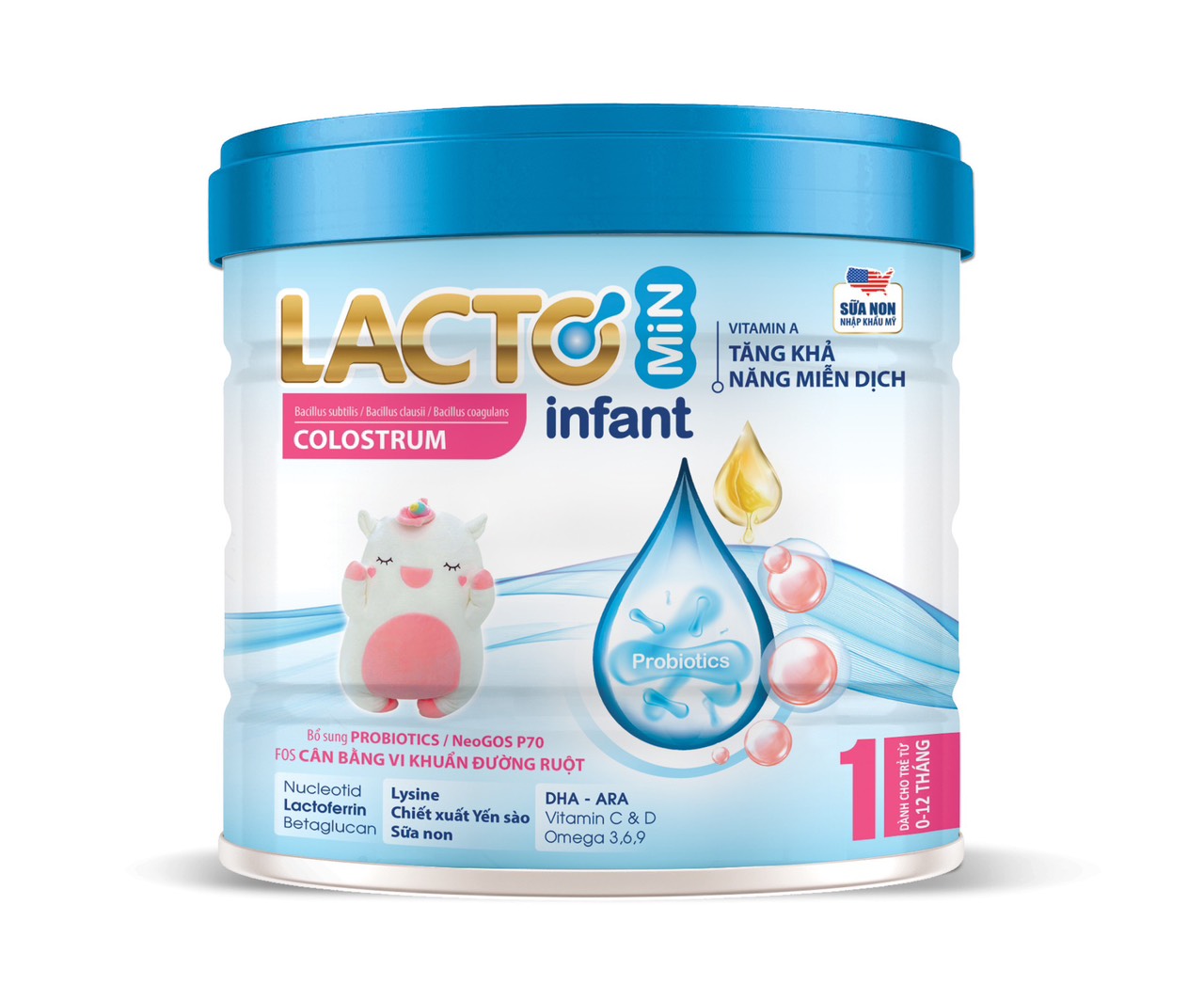 Sữa Mát Cho trẻ Sơ Sinh Lactomin Infant ( 0-12 tháng)