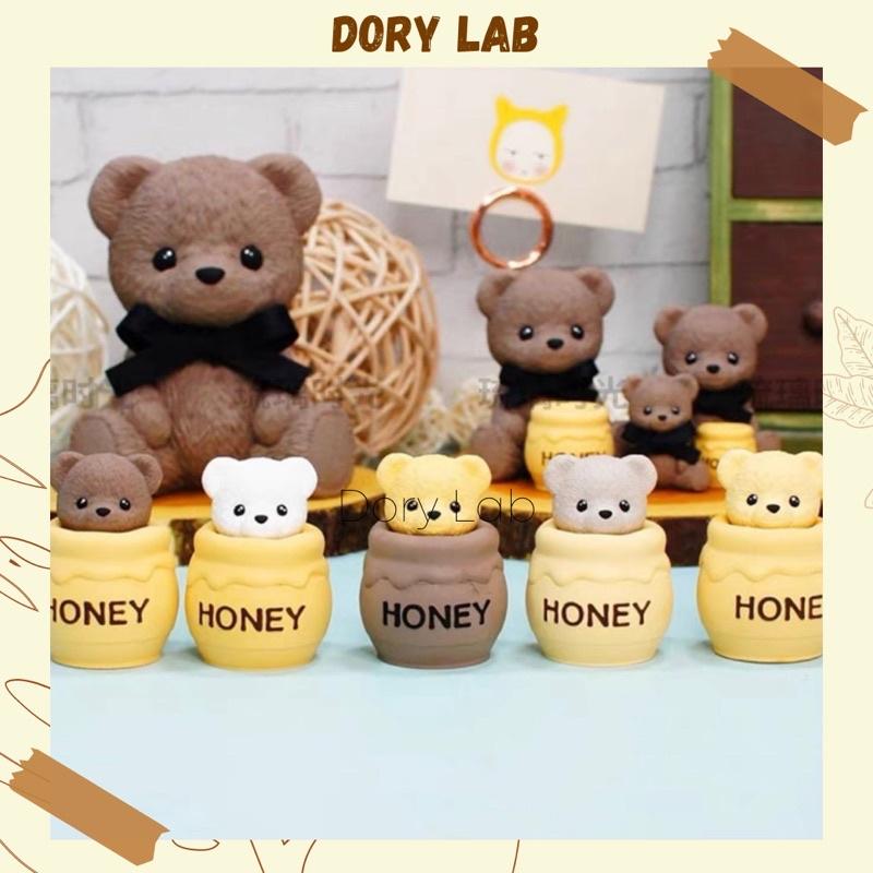 Nến Thơm Honey Bear Cute Handmade, Quà Tặng Độc Đáo - Dory Lab