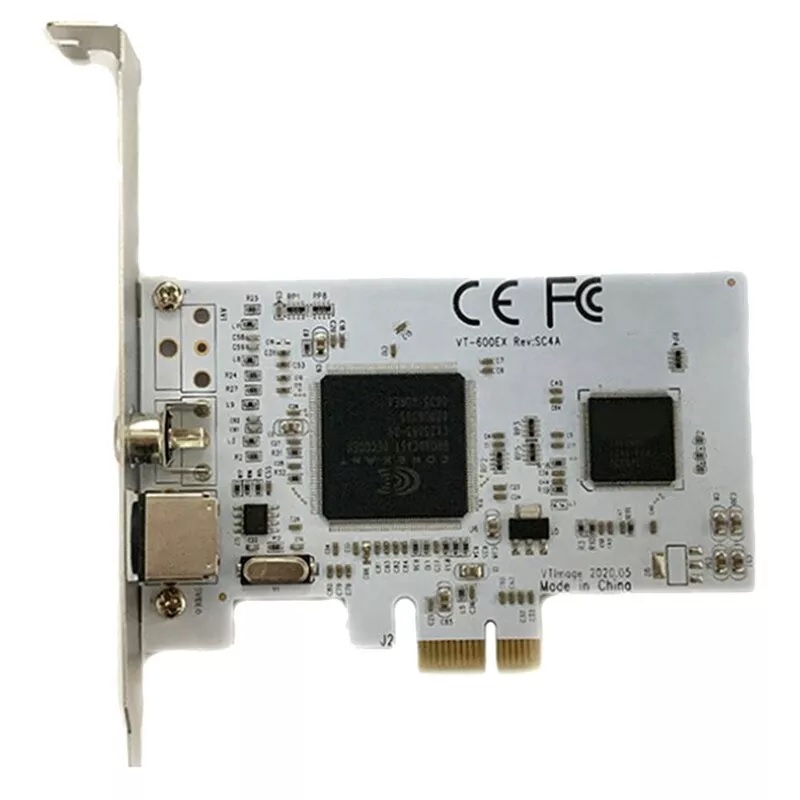 ROGTZ Card Chuyển Đổi PCI-E PCI Express To SVHS AV S-Video (Trắng) - Hàng Nhập Khẩu
