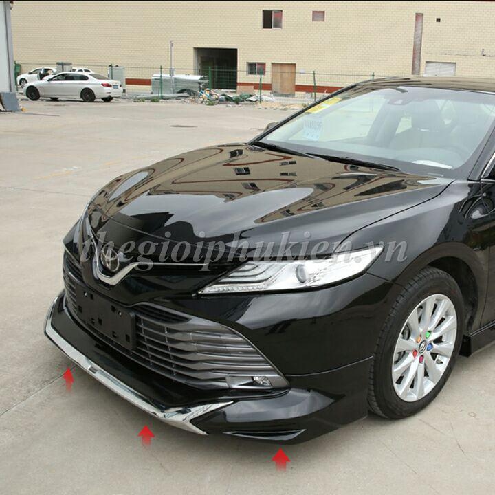 Ốp cản trước Toyota Camry 2019 mạ Crom cao cấp
