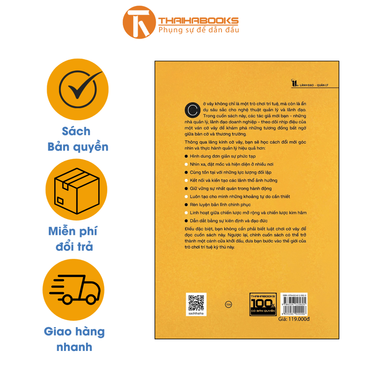 Sách - Nước cờ lãnh đạo: Tư duy chiến lược từ bàn cờ vây đến quản trị doanh nghiệp