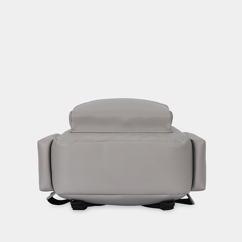 Ba lô công sở thời trang nữ IDIGO UBP2 – 6035 , Balo da nữ họa tiết chần trám thanh lịch đựng laptop 14 inch