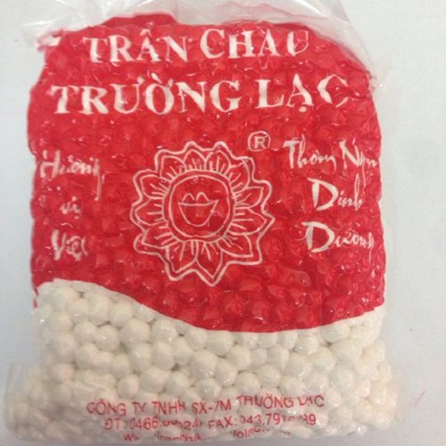 Combo 2 gói Trân châu đen/trắng Trường Lạc 2kg