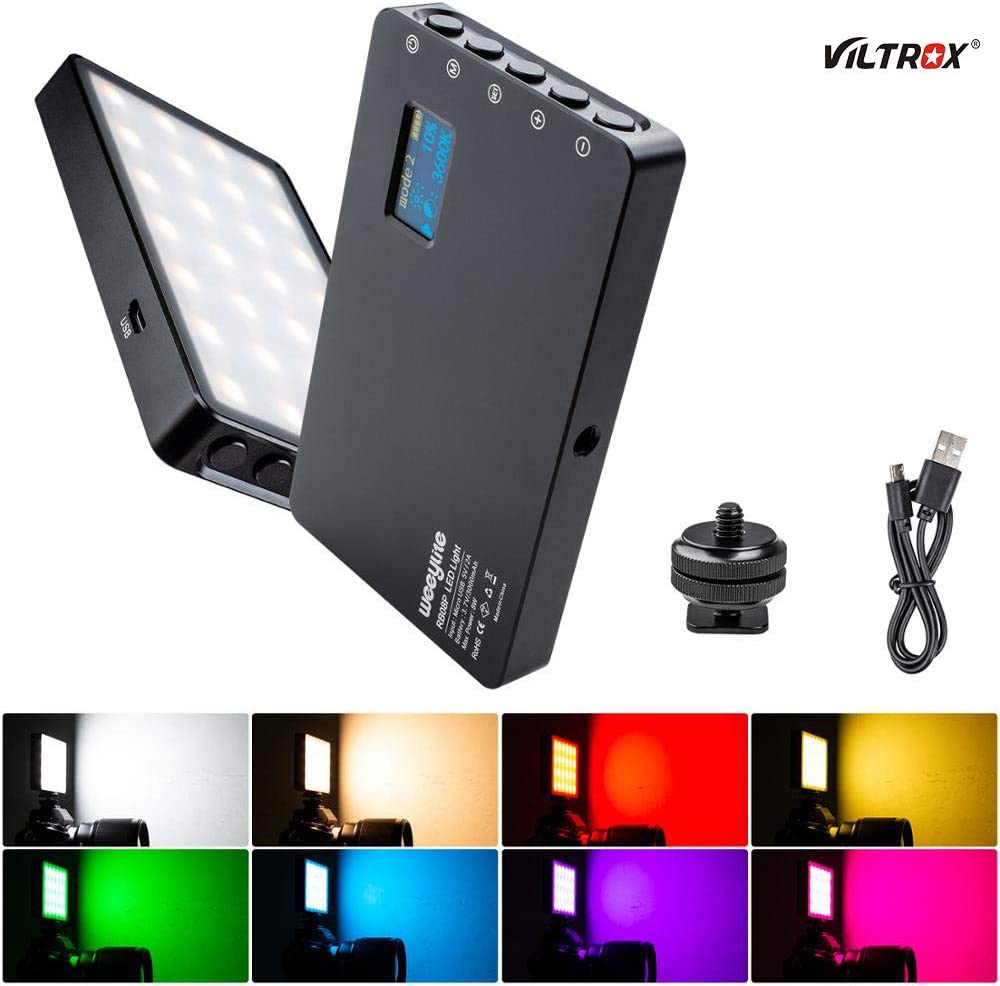 Bảng Đèn LED Di Động Viltrox  RB08P RGB 2500 K-8500 K Hàng Nhập Khẩu