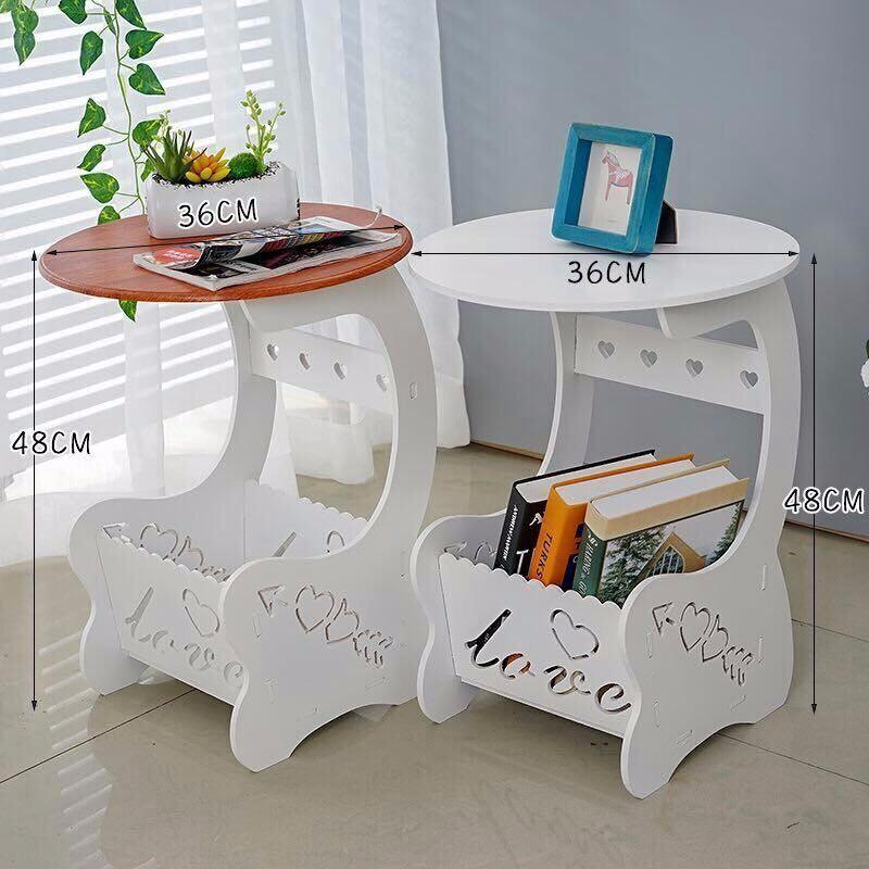 Bàn Tròn Có Kệ Để Sách Độc Đáo - Loại Tốt