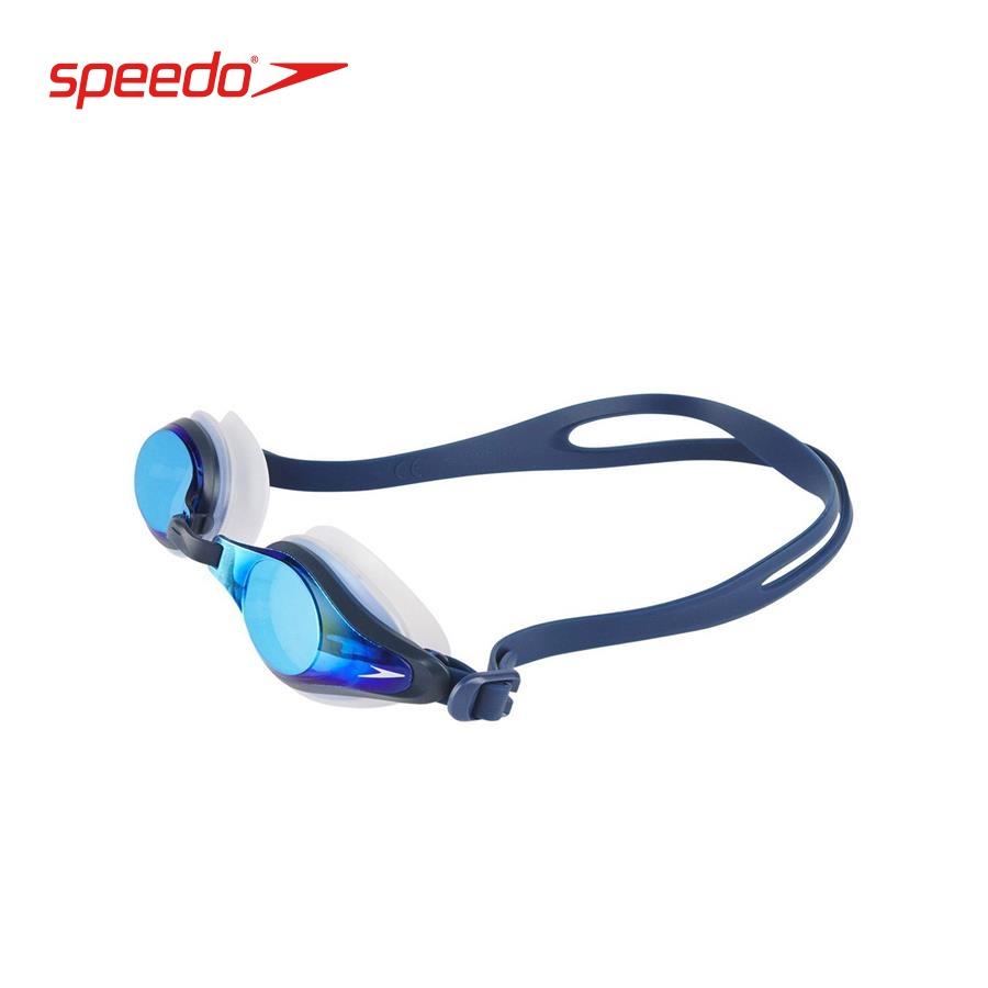 Kính bơi unisex Speedo 8-11319B974 MARINER SUPREME MIRROR CLEAR/NAVY/BLUE MI - 8-11319B974