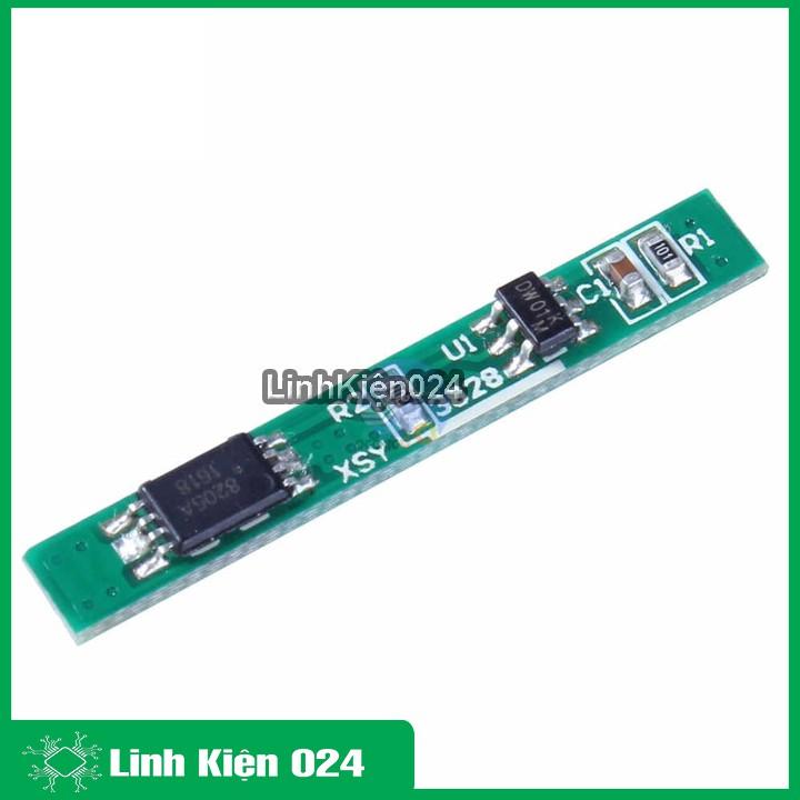 Module Bảo Vệ Quá Dòng Quá Áp Pin 18650 3.7V 3A 1Cell