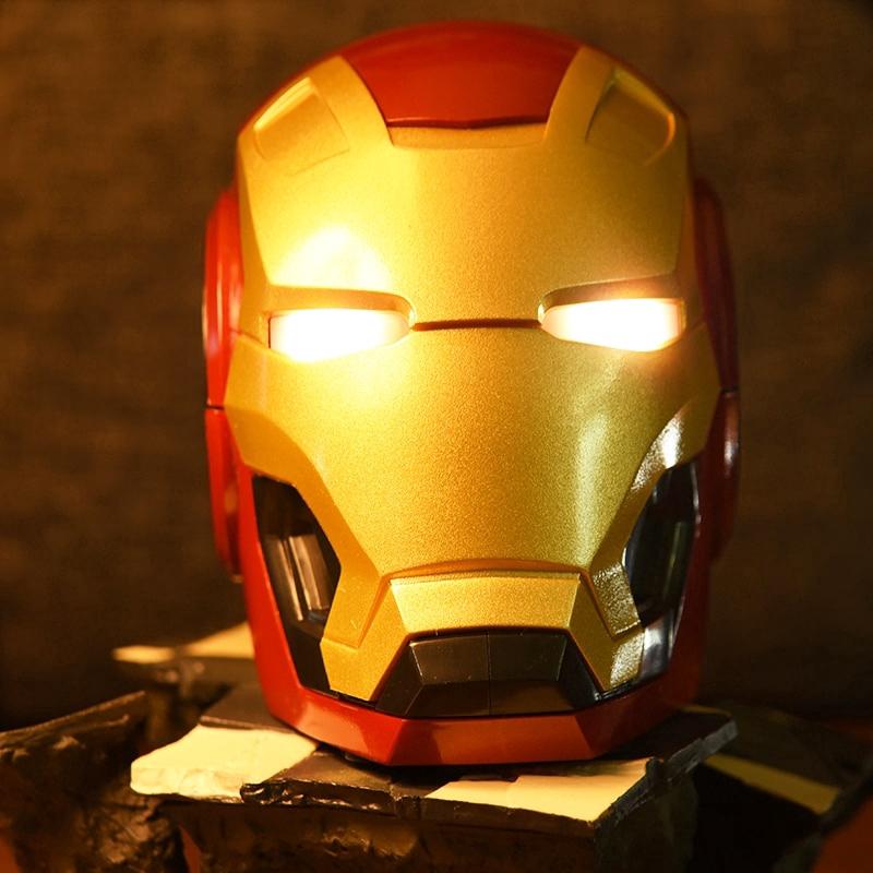 Loa siêu trầm di động Iron Man / bộ khuếch đại nhỏ với TF và USB / loa máy tính