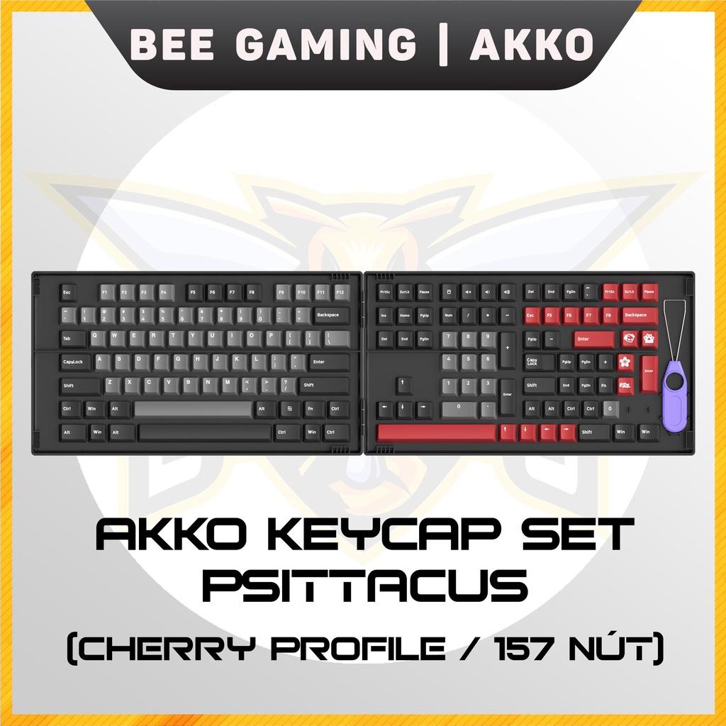 Bộ keycap chính hãng AKKO - Psittacus (PBT Double Shot / Cherry Profile / 157 nút)