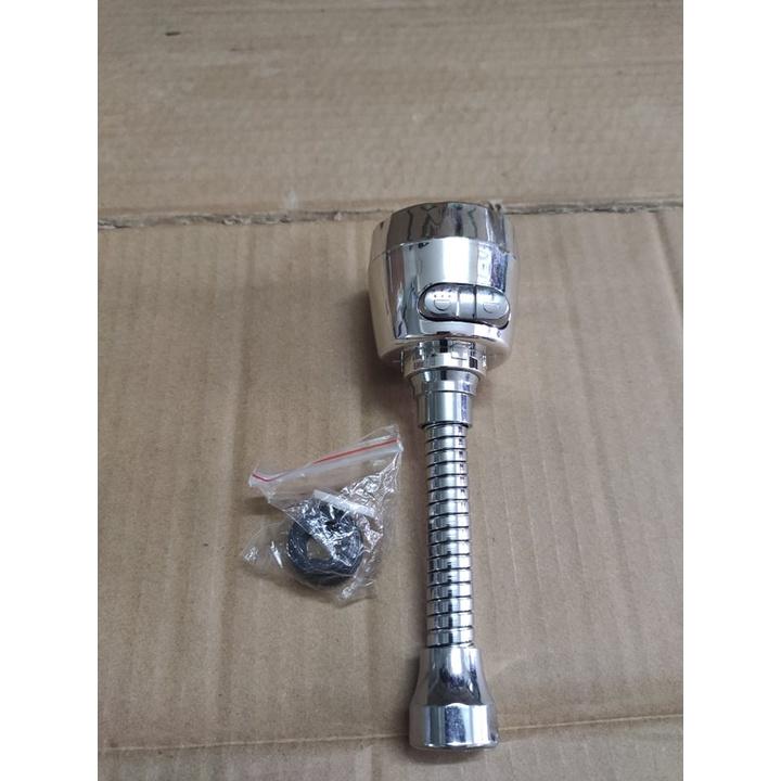 Đầu vòi nước rửa chén 2 chế độ tăng áp xoay 360