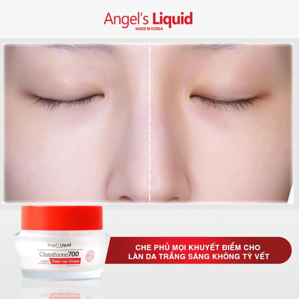 Kem Dưỡng Trắng Da Angel Liquid Glutathione 700 Light Tone Up Cream Chống Nắng Nâng Tone (Ngày) 50ml