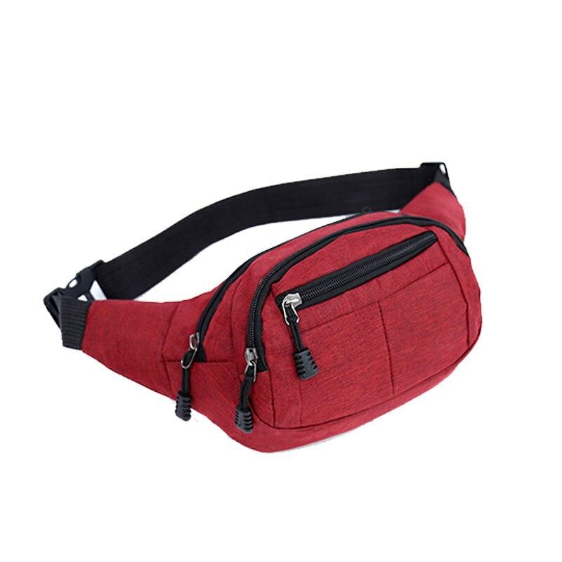 Men Women Running Waist Bag Marathon Running Bag Outdoor Riding Fitness With Water Bottle Waterproof Phone Sport Belt Waist Bags