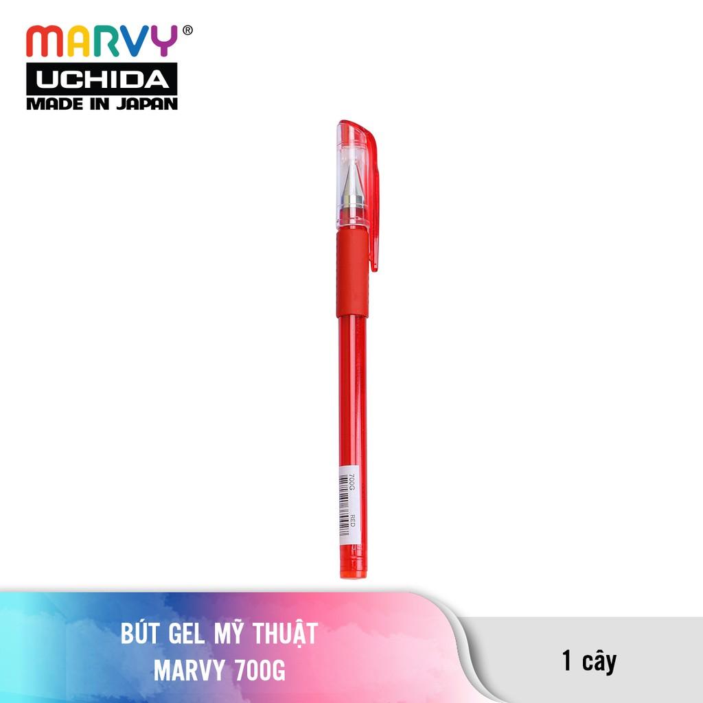 Bút gel có nắp MARVY 700G ngòi 0.7mm
