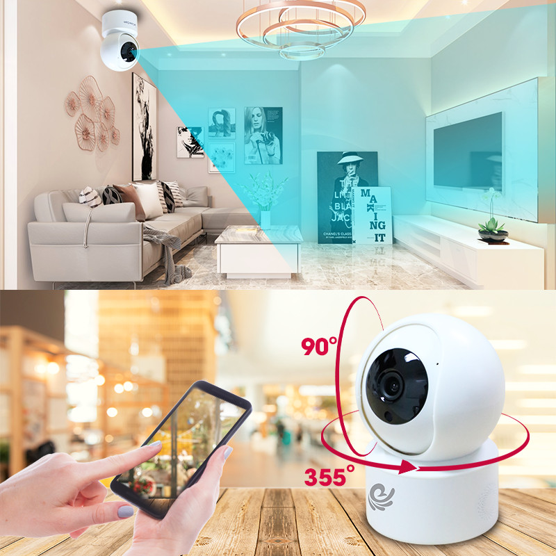 Camera Ip Wifi CareCam CC2020 Full HD 1080P - Đàm Thoại 2 Chiều - Báo Động Cự Nhạy - Hàng Chính Hãng