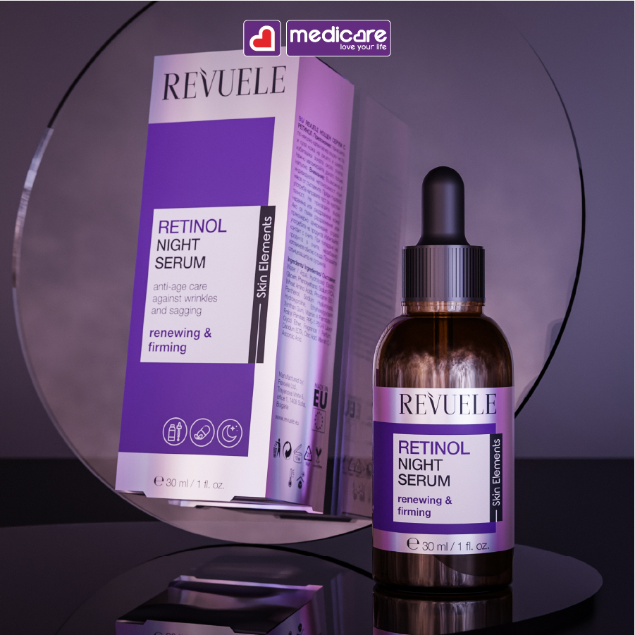 Serum dưỡng da ban đêm REVUELE retinol 30ml