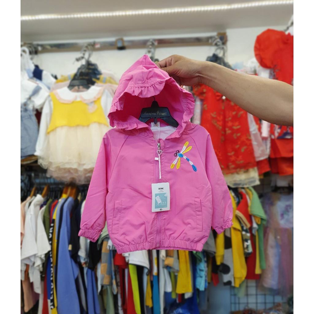 Áo khoác cho bé gái hình dễ thương size 10-18kg hàng nhập Quảng Châu cao cấp