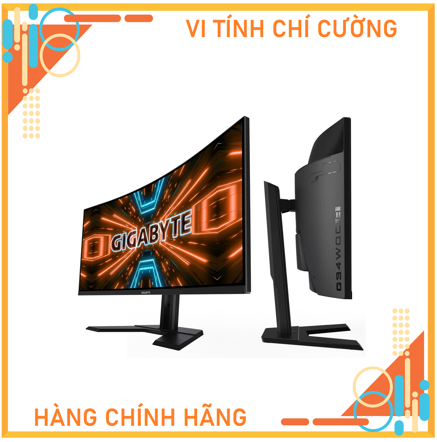 Màn Hình Cong GIGABYTE G34WQC- Hàng Chính Hãng